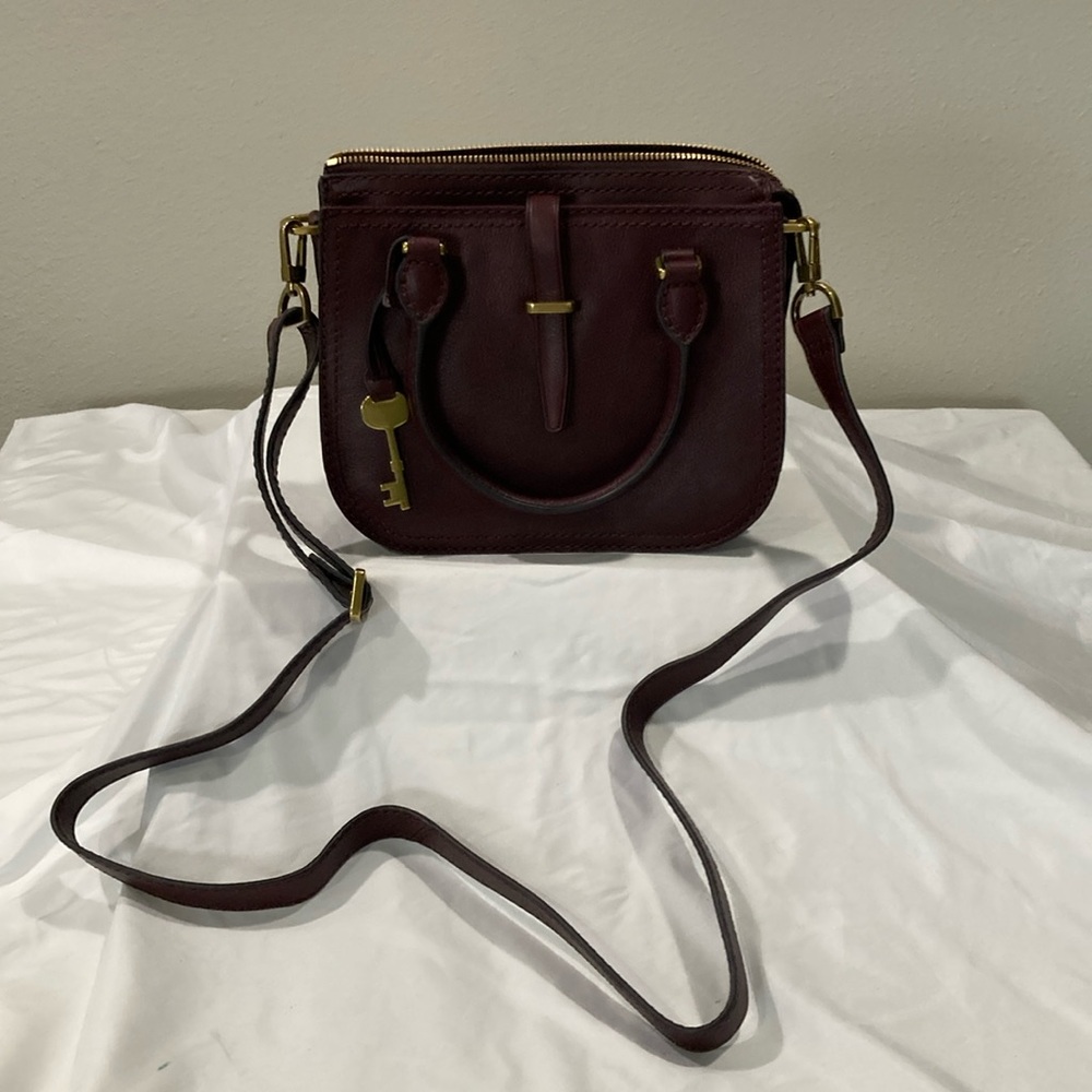 Fossil Ryder Mini Leather Satchel